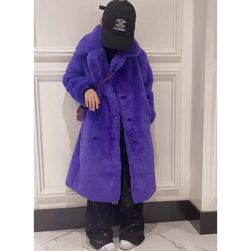 Winter Coat for Children Thickened and Long Versatile Cute Gentle and Sweet Coat Popular Korean Version for Girls