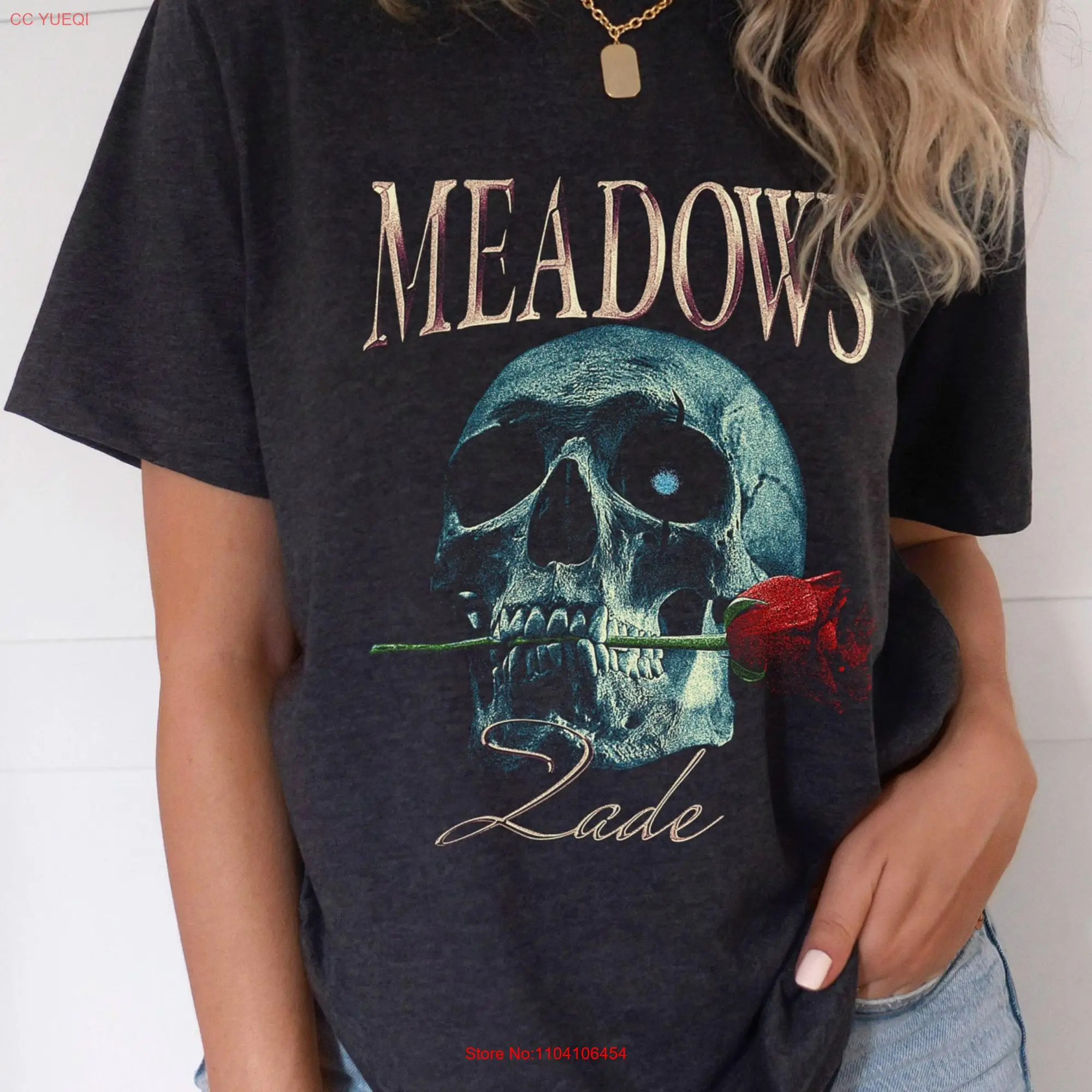 Zade Meadows T Shirt Haunting Adeline Merch Bookish Hunting Booktok Dark Romance Officially Licensed