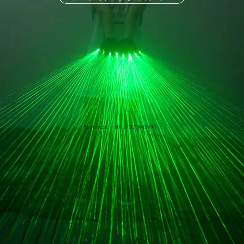 

Program Props Luminous Gloves Laser Glasses LED Charging Stage Bar Nightclub Bouncing Laser Laser