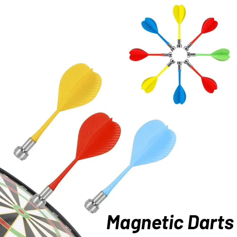 

12Pcs/Set Magnetic Darts For Two-sided Magnet Dartboard Board Kids Toys Gift For Boys Girls Indoor Game