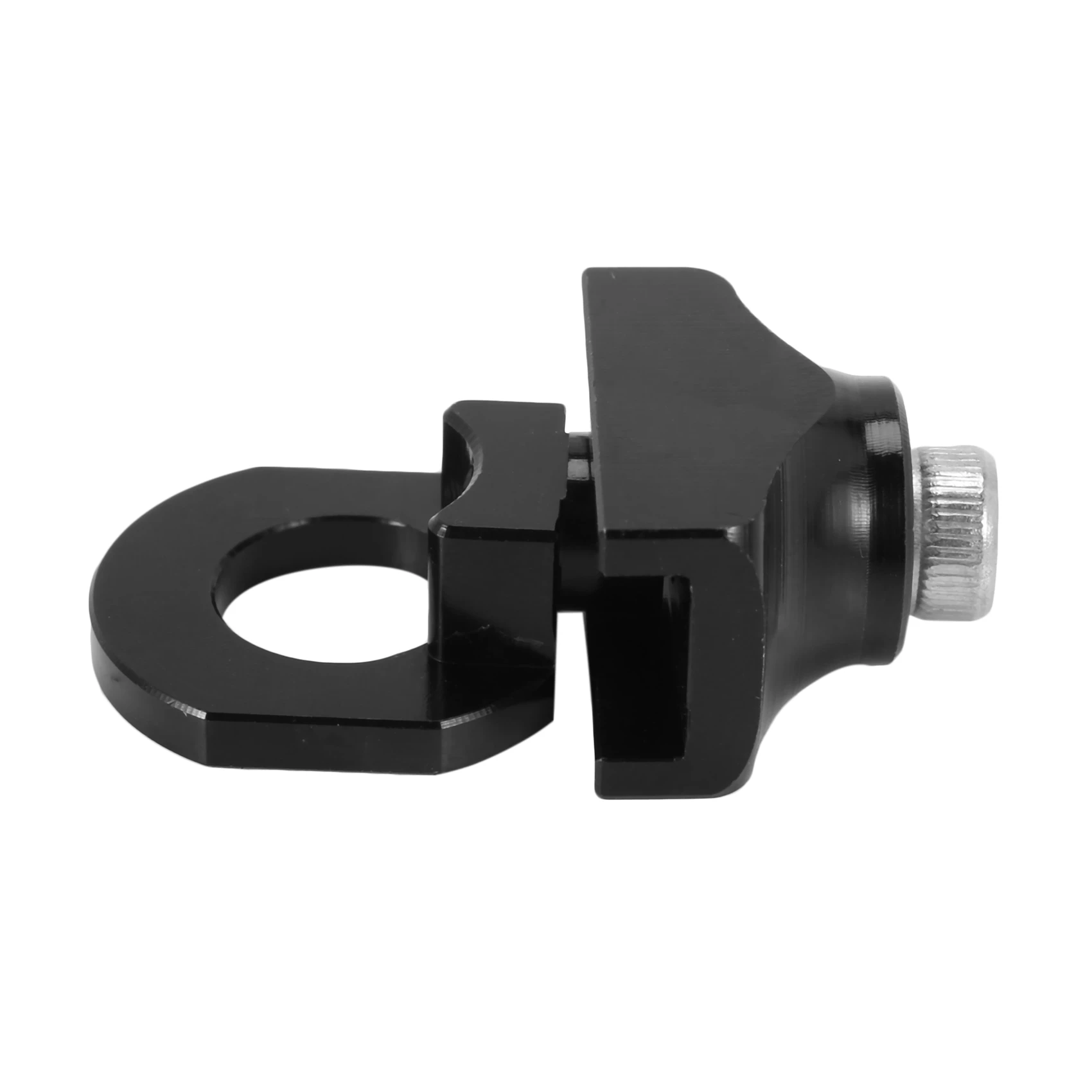 Ajustador tensor de cadena de bicicleta, perno de sujeción de bicicleta de aleación de aluminio, tornillo de perno de bicicleta de marcha única para bicicleta Bmx Fixie, color negro