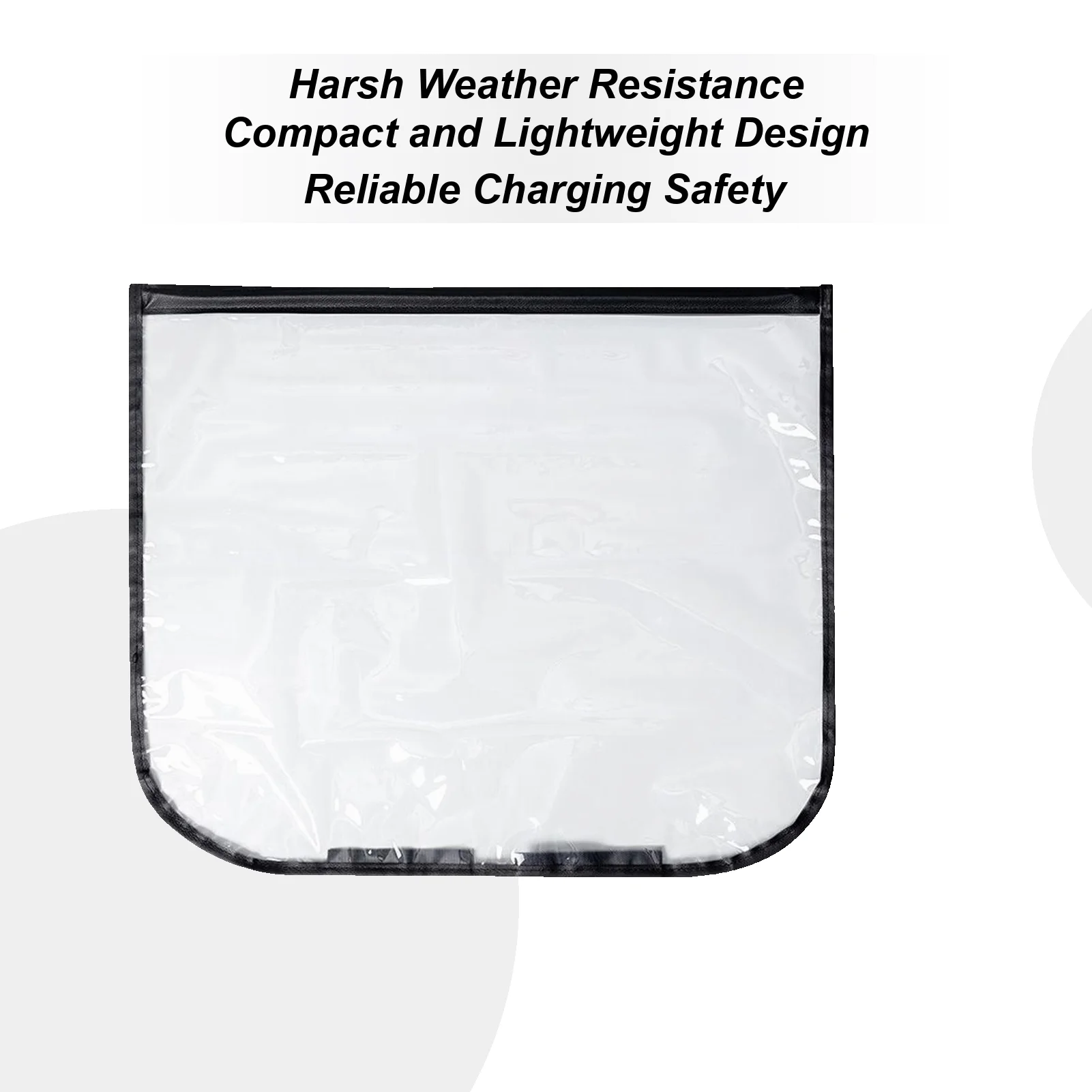 

EV Charger Port Cover Strong Magnetic Outdoor Waterproof Dustproof Snowproof Electric Car Snow Rain Charger Port Cover For