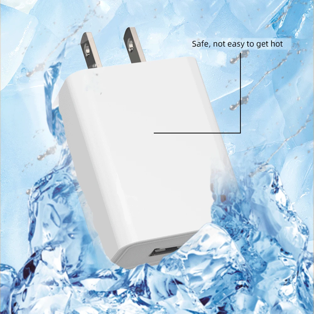 Zexmte USB Charger Head  AC 100-240V DC 5V/1A Power Adapter 50-60Hz Mobile Phone Charging Head for iPhone Samsung Huawei Xiaomi