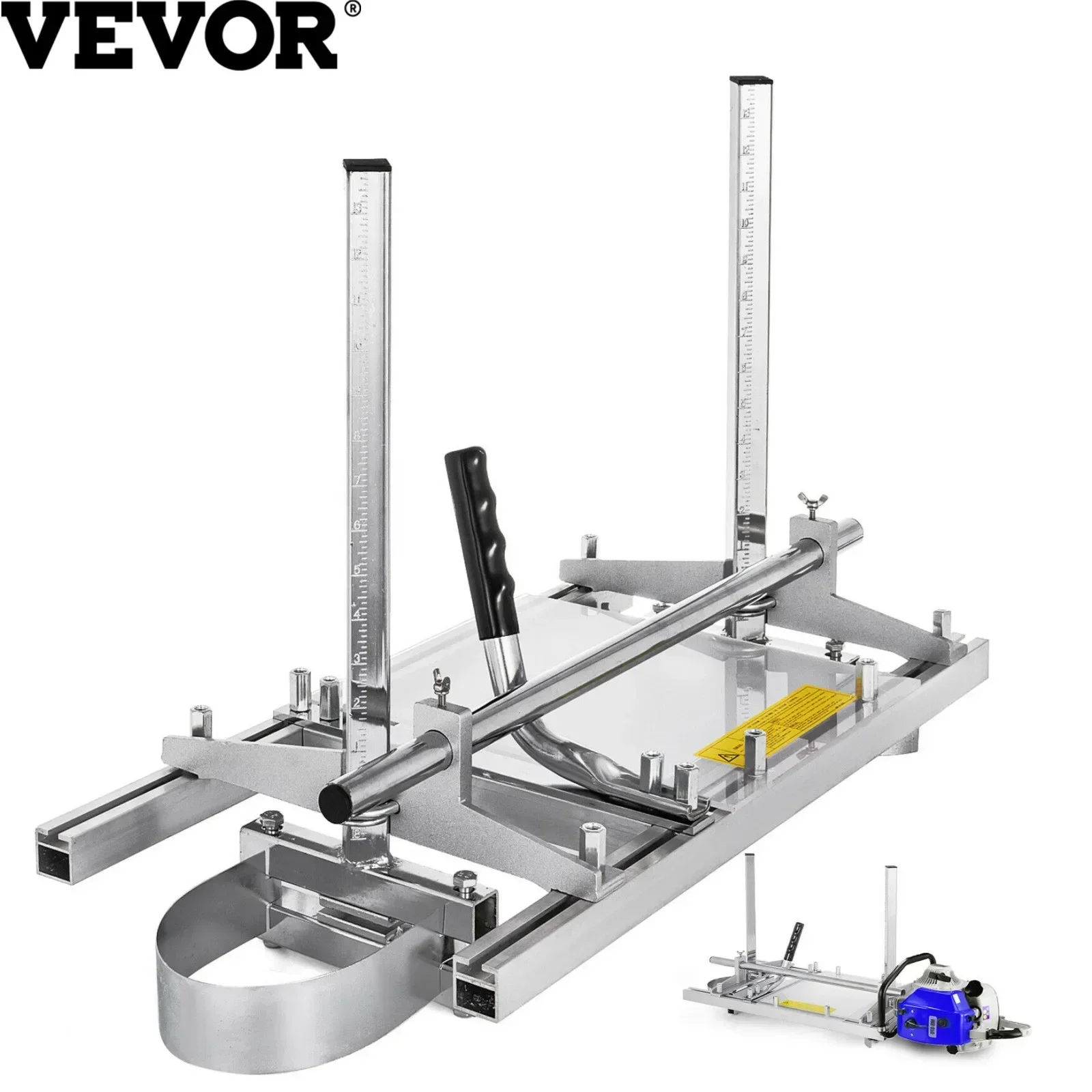 Vevor Kettingzaag Molen Planking Frezen 14-24 Inch Geleidestang Hout Hout Hout Snijden Zagerij Aluminium Stalen Ketting Zaagmolen