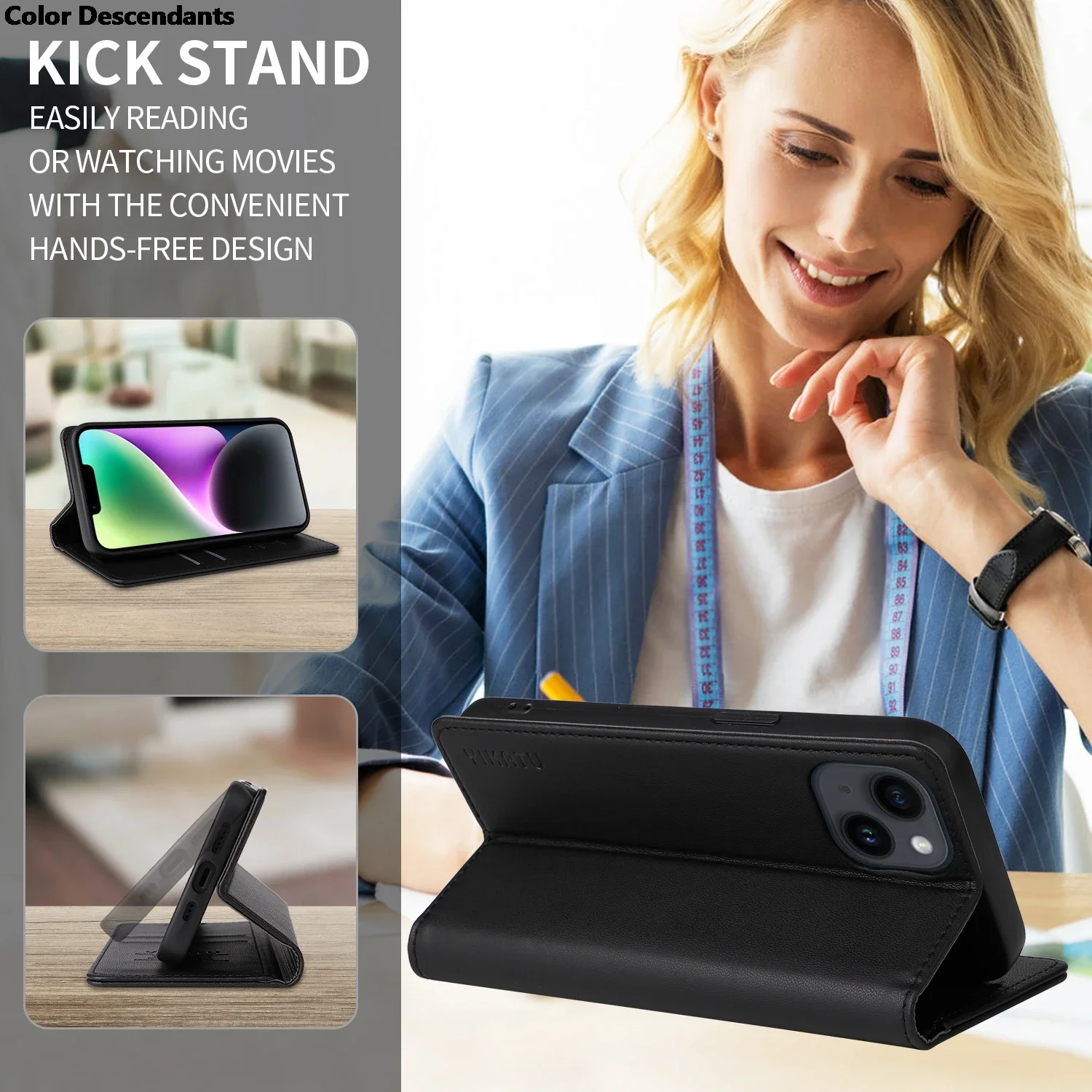 Flip Cover Leather Case For Xiaomi Redmi Note 13 4G 13C Note13 Pro+ 13Pro Plus 5G Magnetic Wallet Bags Phone Cases Card Slot