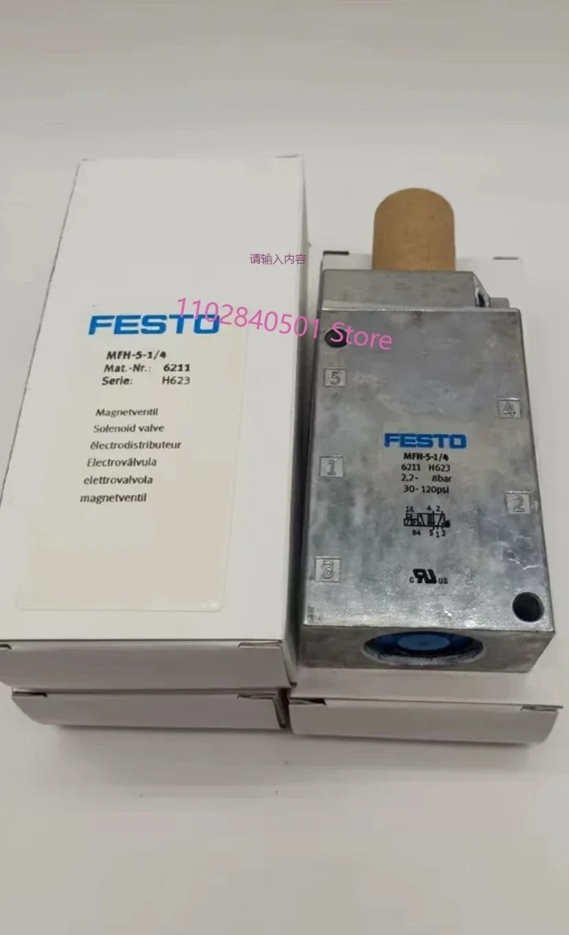 

Festo MFH-5-1/4 6211 Monostable Solenoid Valve 5/2 Way 1000 L/Min Tiger Classic