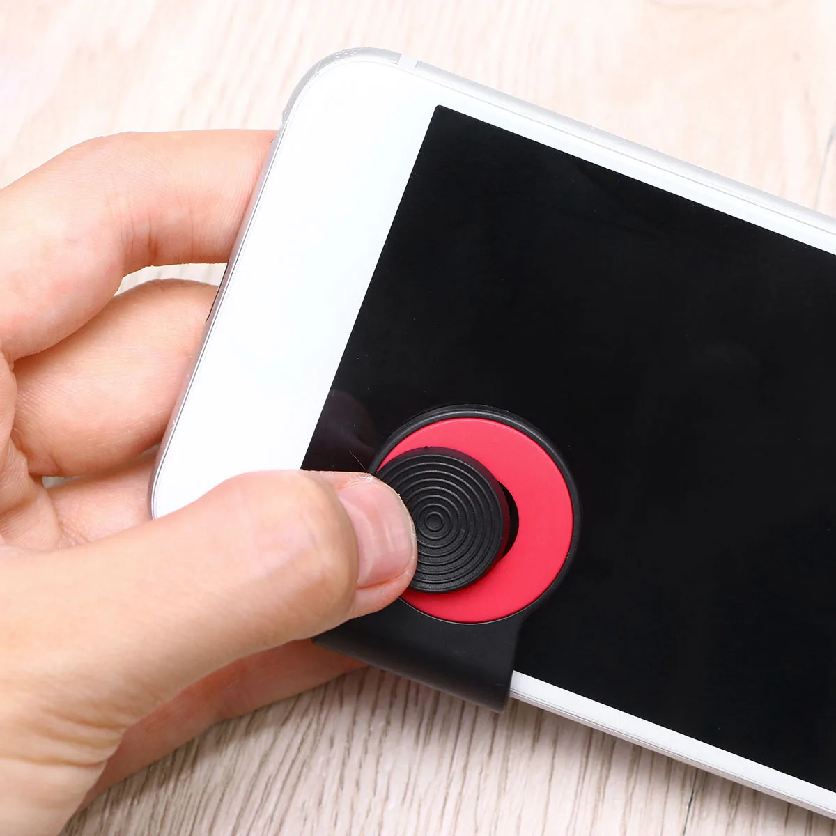 وحدة تحكم ألعاب محمولة صغيرة تعمل باللمس عصا التحكم للهواتف الذكية اللوحية لون عشوائي للهاتف المحمول الزناد أذرع التحكم في ألعاب الفيديو #4