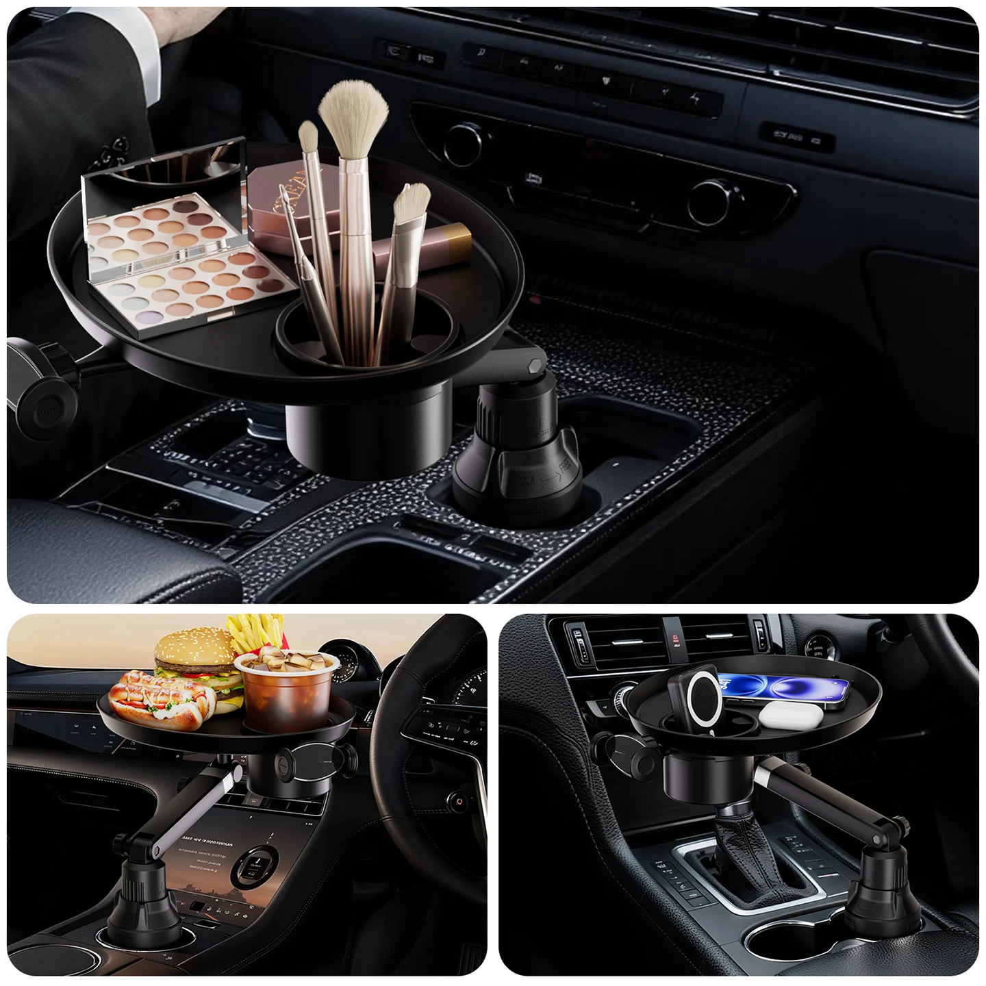 Portabicchieri per auto 360 °  - Food Snacks Drinks recensione e prezzo