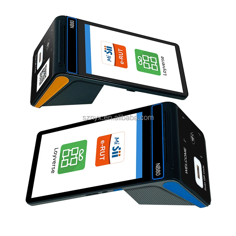 

Noryox NB80R Android 13 Handheld Pos 4G+64G Handheld Pos With 80mm Thermal Printer Handheld Mobile Pos Terminal
