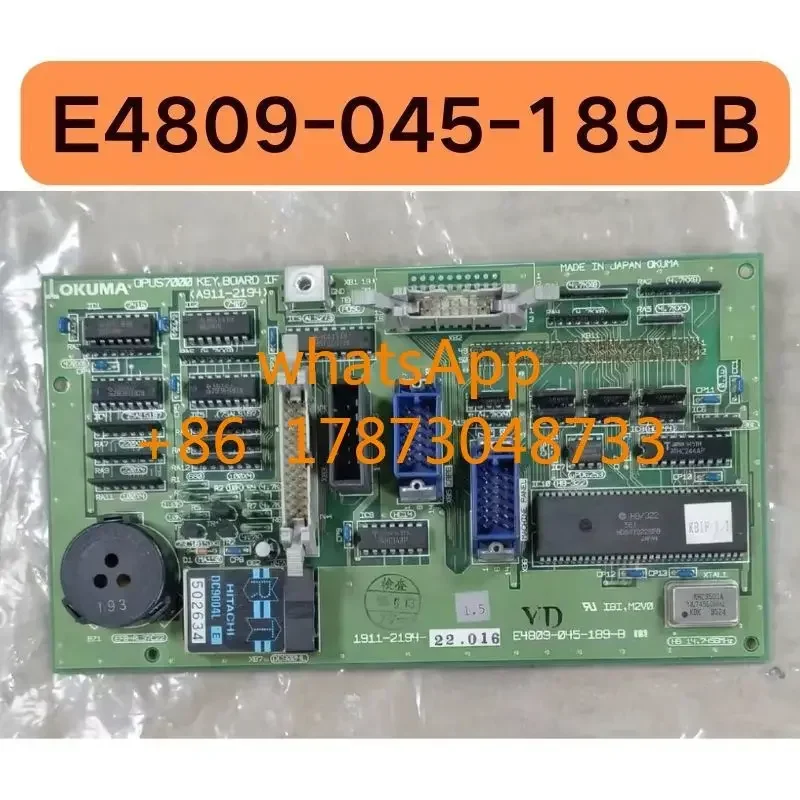 

Second hand E4809-045-189-B motherboard functional integrity test OK
