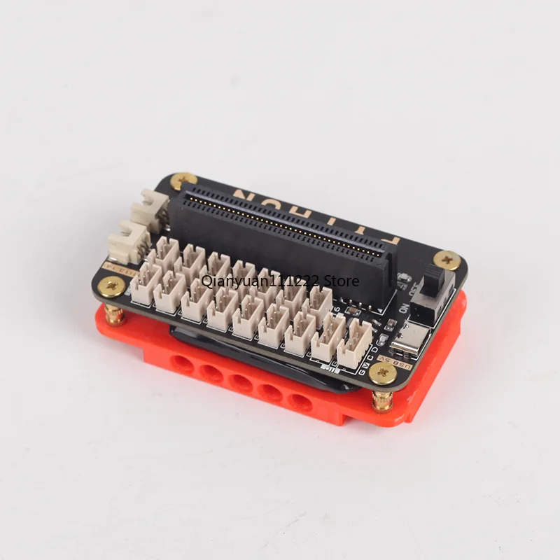 

Control board IO expansion board compatible with LEGO block anti reverse insertion/pin arrangement with battery and motor