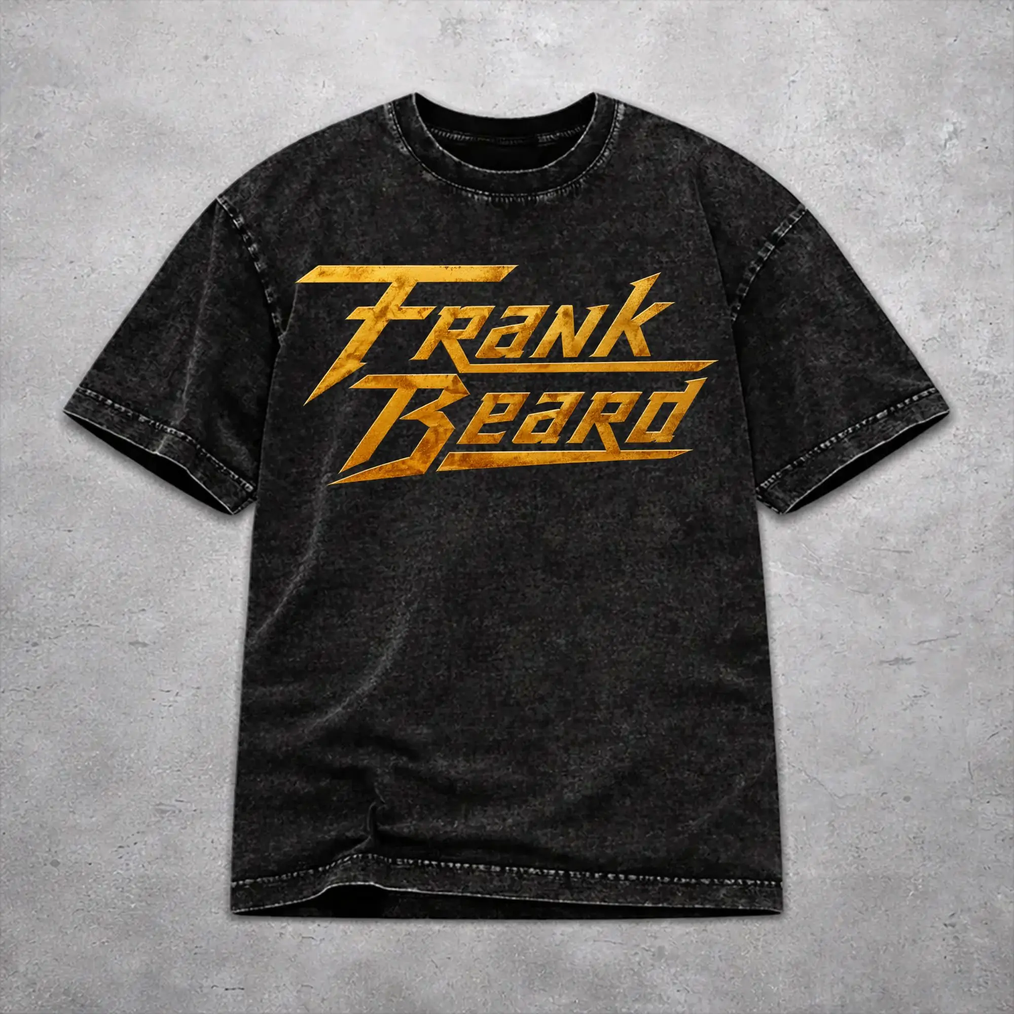 Stylish Men Women RIP Frank Beard Tee Shirt Cotton Washed  T Shirts Clothes