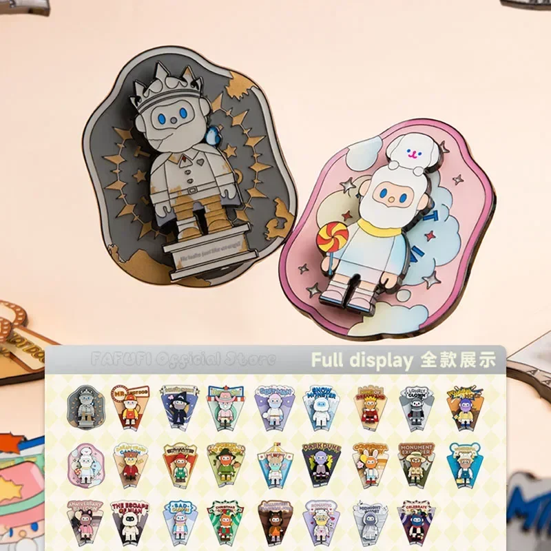 

FINDING UNICORN FARMER BOB Paradise Dreamland Series Badge Blind Box Surprise Box Original Action Figure Cartoon Model Mystery
