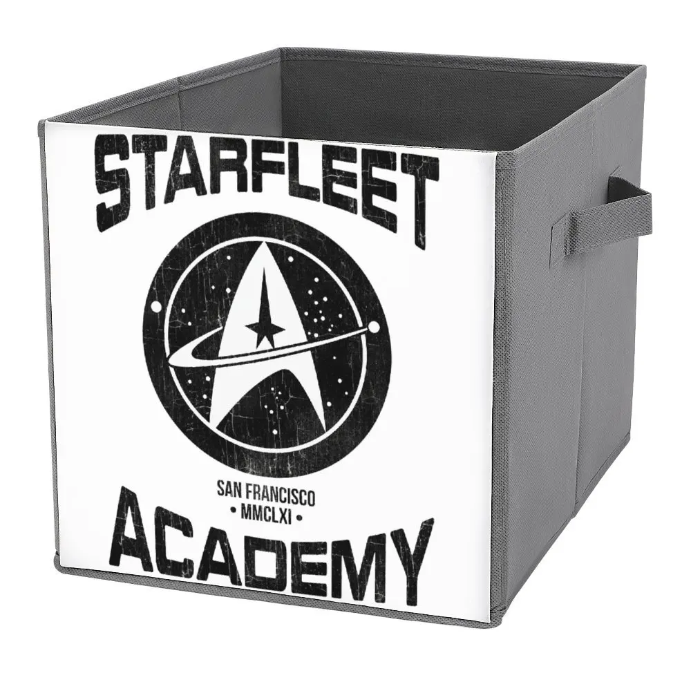 Star Trek Discovery Starfleet Academy San Francisco Folding Storage Box Storage Bins Dust Proof Novelty Storage of Clothes Super