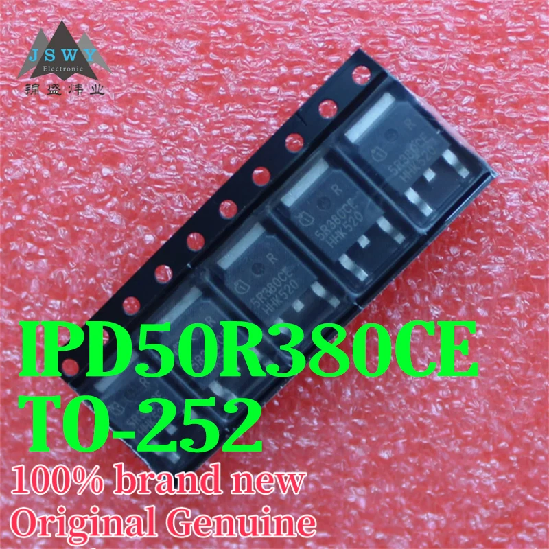 

(5/50 pcs) IPD50R380CE IPD50R380 Silk-Screen 5R380CE TO-252 MOSFET Genuine Electronics Free Shipping