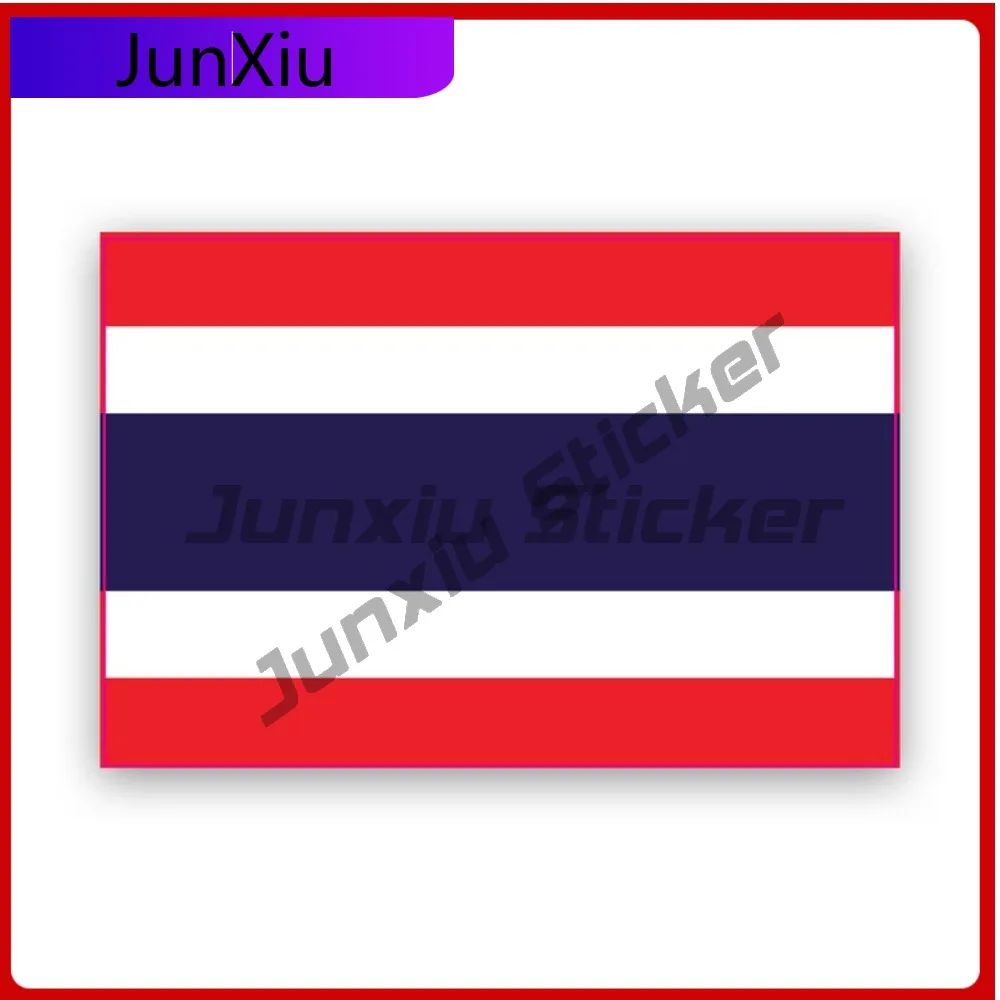 

Thai Flag Sticker Waterproof Outdoor Decals Anime Window Waterproof Vinyl Decal For Refrigerators Unique Protection Creative