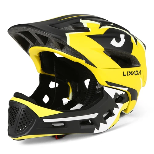 Imagen 2 del producto Casco de cara completa desmontable para niños, casco de seguridad deportivo para ciclismo, monopatín, patinaje sobre ruedas