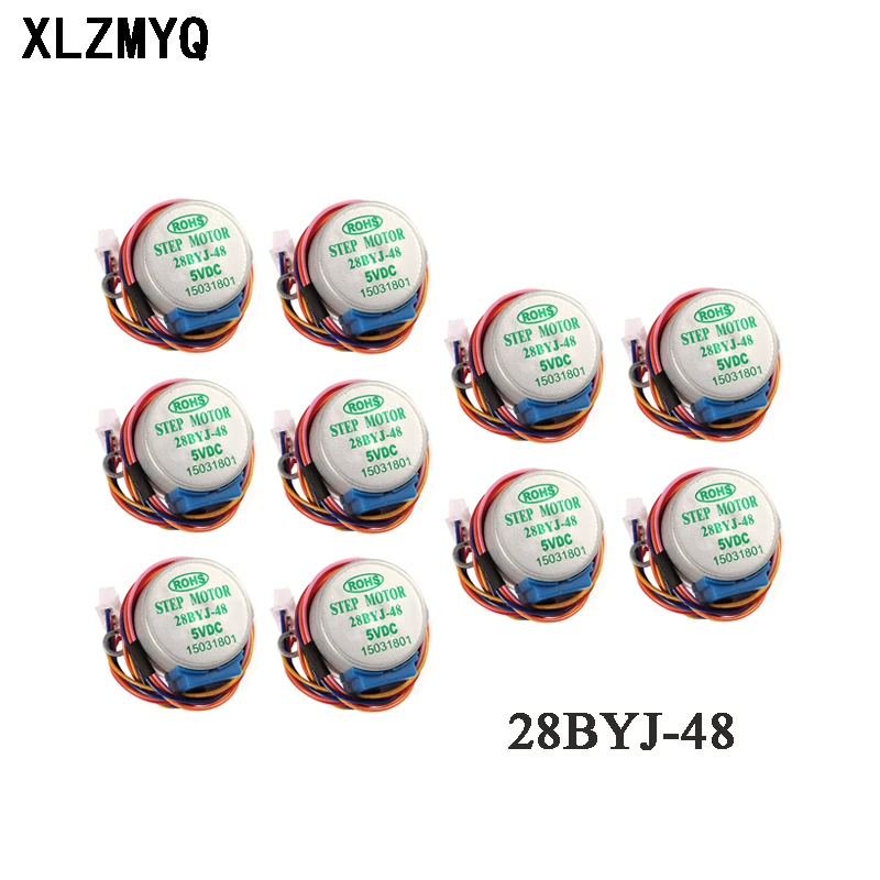 5pcs 28BYJ-48 ULN2003 5V 12V Stepper Motor + ULN2003 Gear Driver Board Stepper Motor Module For Arduino 28BYJ DIY Kit