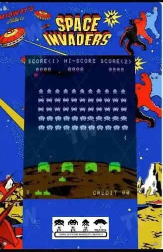 SPACE INVADERS METAL TIN SIGN VIDEO GAME SIGN ONLY GAMING WALL ART- GAMER 1pc 1pc