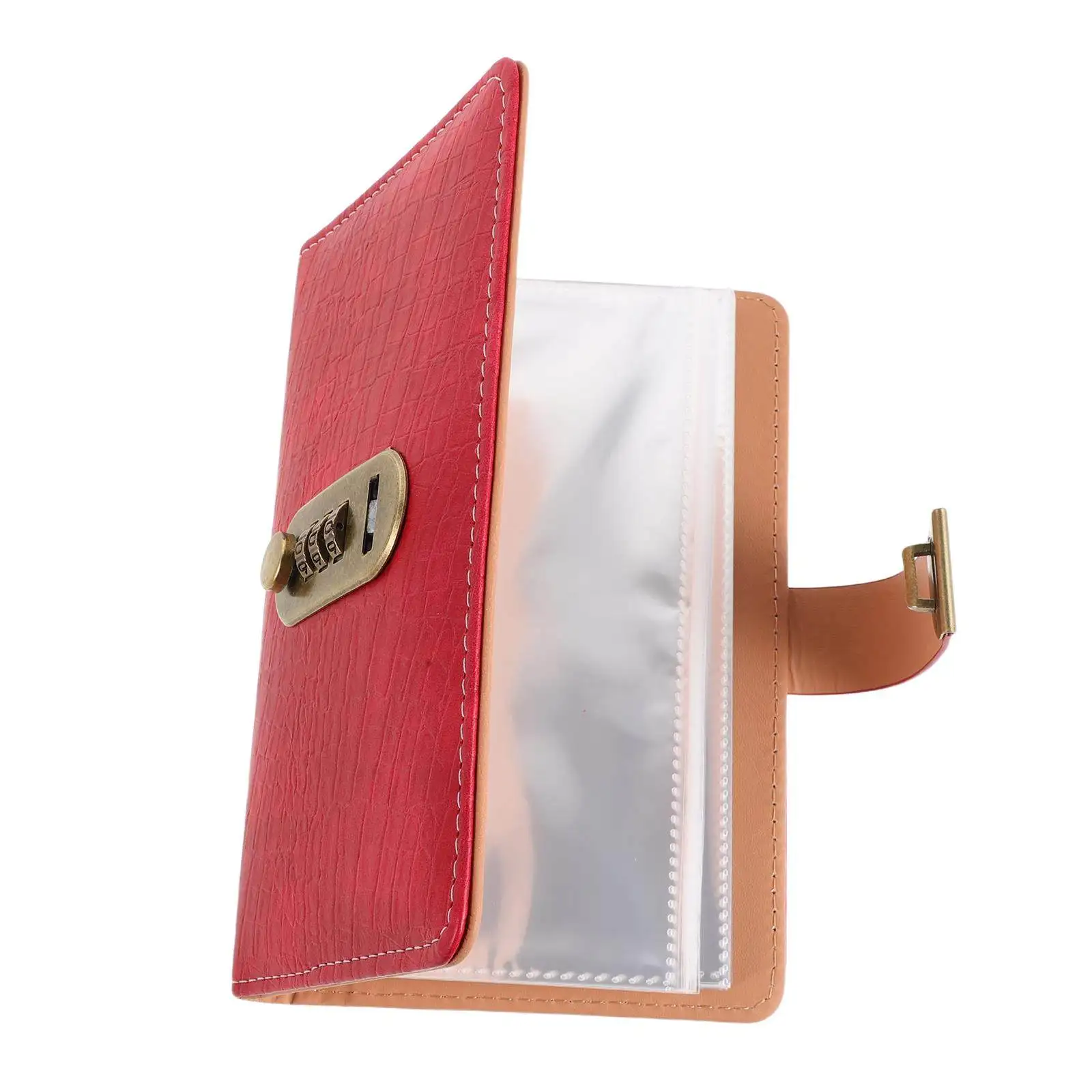 

Книга для хранения наличных с кодовым замком, 7.3x5.1x1 дюйм, конверт для сбережений, папка для челленджа по накоплению, планировщик бюджета, 100 конвертов для экономии денег