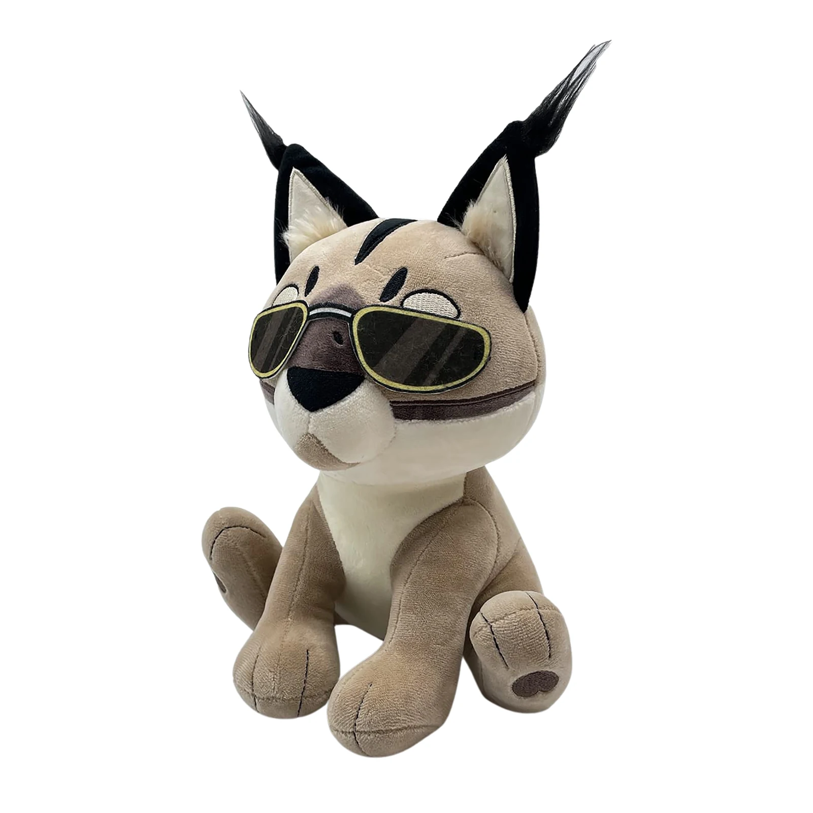 Big Floppa Plush Cartoon Caracal Soft Stuffed Big Cat Animals Plushies Dolls Cat Pillow Doll Toy Gift For Kids Girlfriend