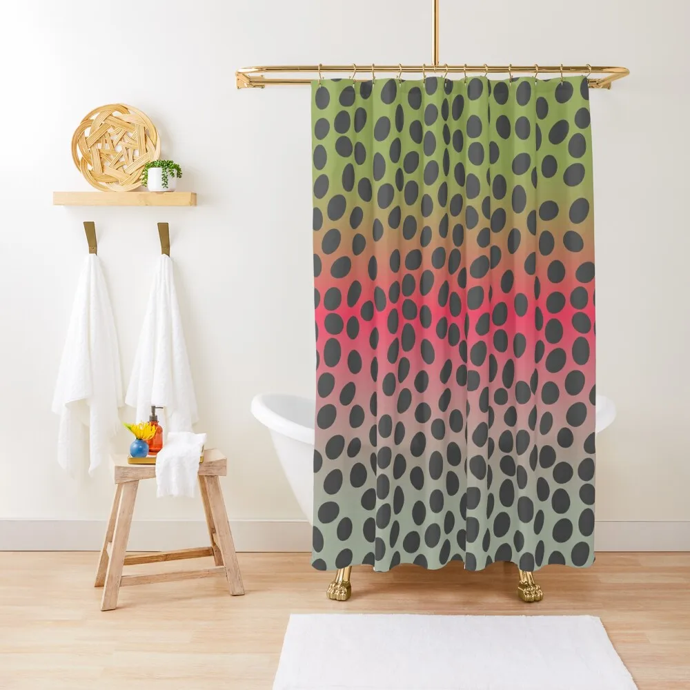 

Rainbow Trout Skin Shower Curtain Bathroom Showers Bathroom Box Bathroom Accessorys For The Curtain