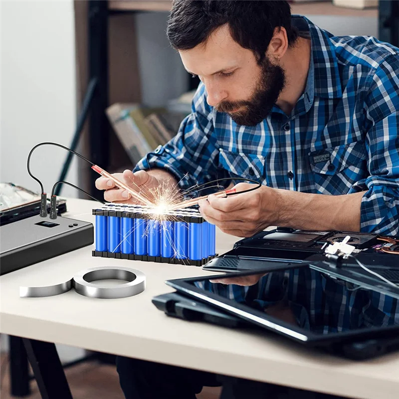 

AB47-1 Piece Pure Nickel Strips 32Ft 0.15 X 8Mm Thick Nickel Strips For High Capacity Battery Packs Making & Battery Spot Weldin