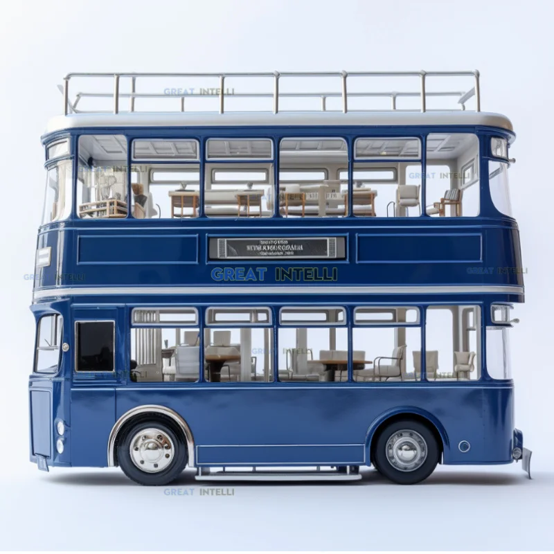 Custom.متجر متنقل شاحنة طعام ذات طابقين حافلة طعام فان شواء قهوة هوت دوج بيتزا كشك شاحنة طعام كشك طعام