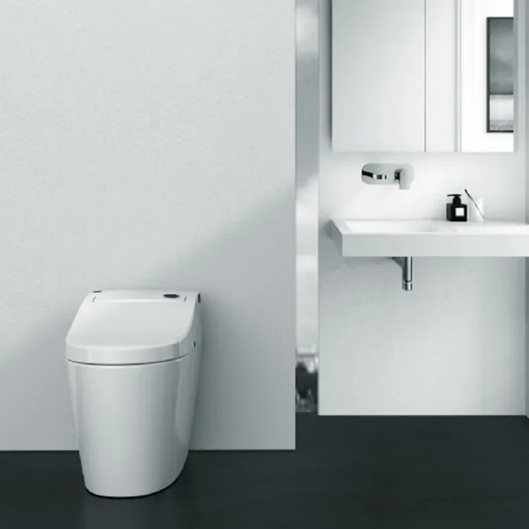 Toilette Intelligente WC Floor Mounted Toilet Bowl Bathroom Automatic Inodoros Inteligentes