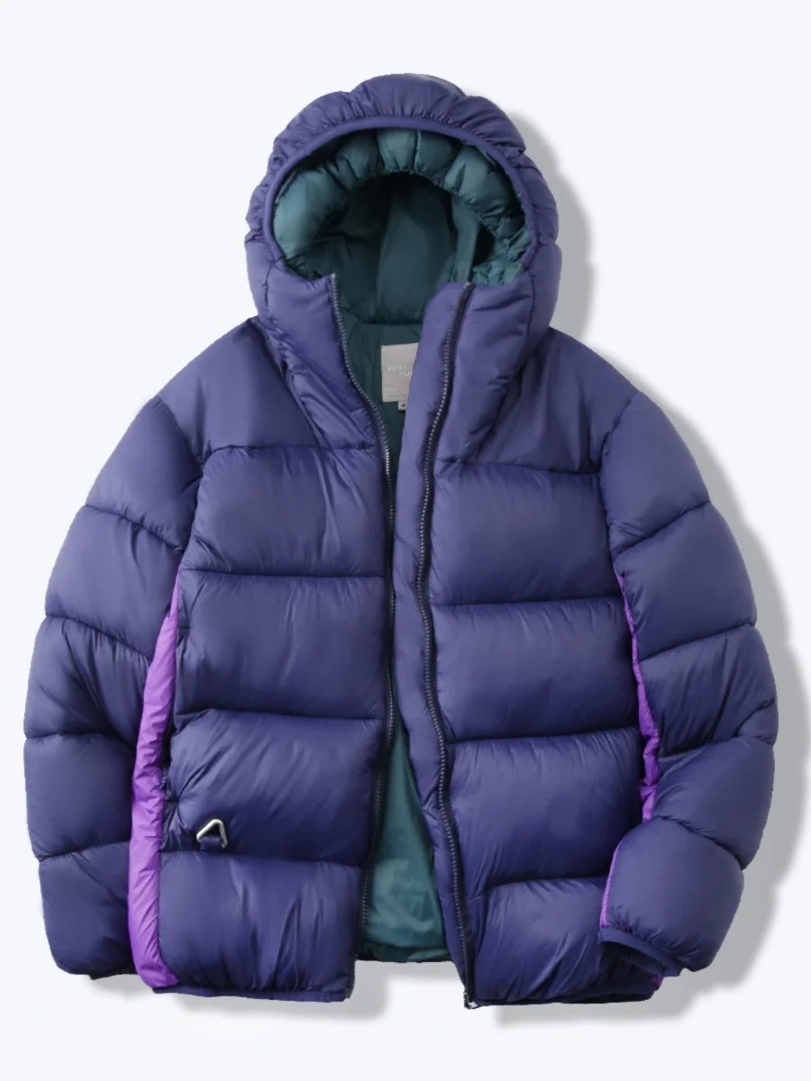 الثقيلة الوزن Thiened عالية البفن الدافئة القطن Jaet في الهواء الطلق الشباب Faion الوقوف صالح معطف مقنع الشتاء ملابس غير رسمية