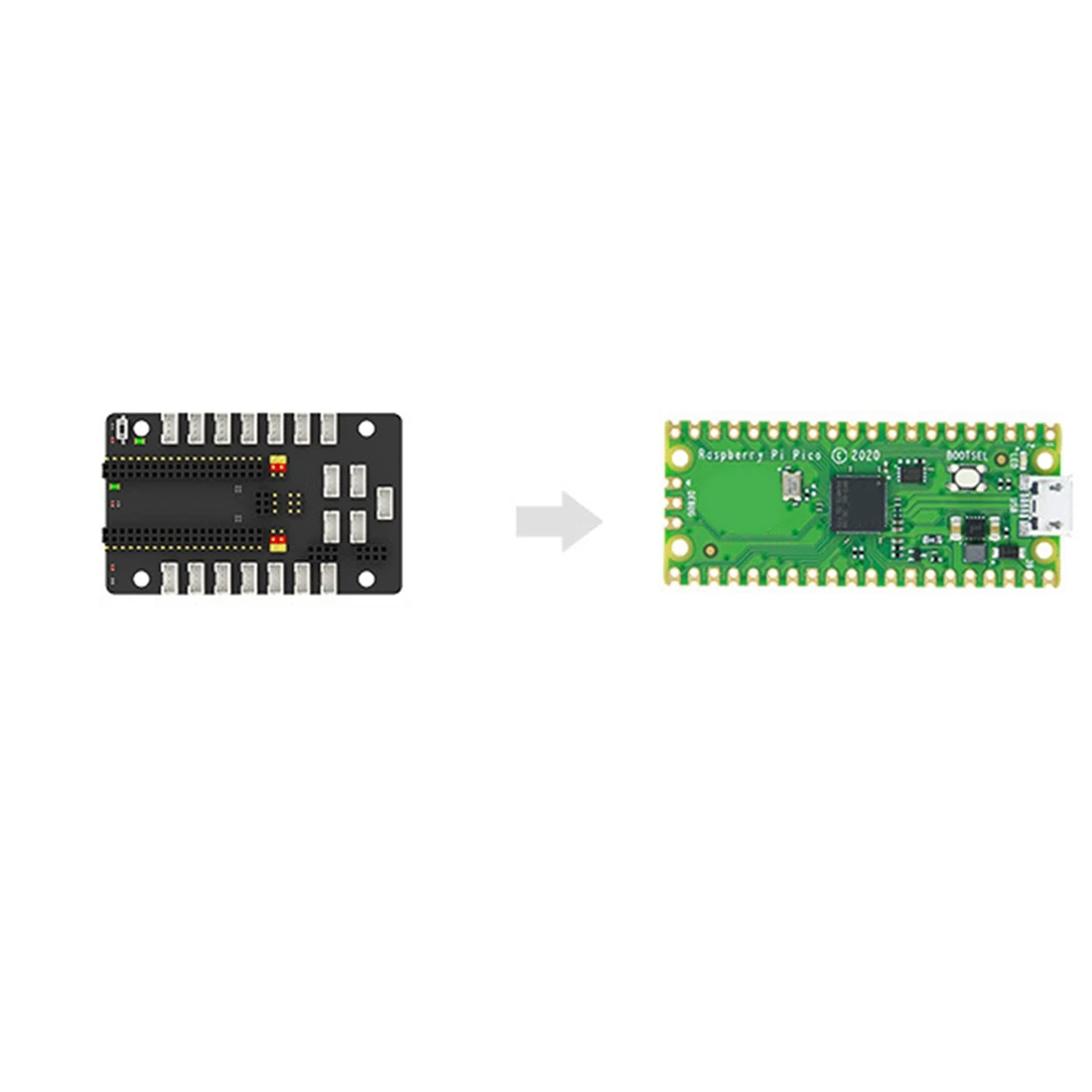 บอร์ดขยายเซ็นเซอร์พร้อมพอร์ต PH2.0 สําหรับ World of Module เข้ากันได้กับ BBC Micro: Bit Raspberry Pi