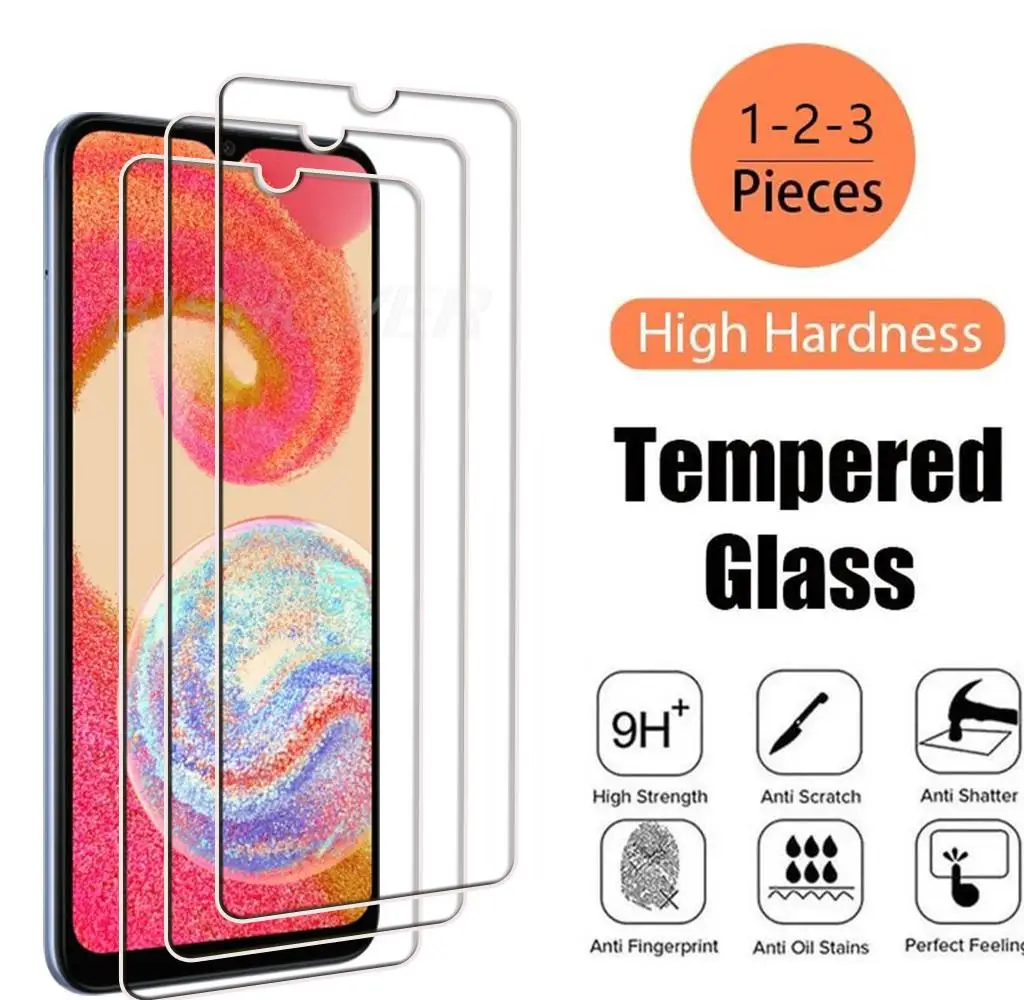 Tempered Glass On FOR Samsung Galaxy A04 A04e 6.5