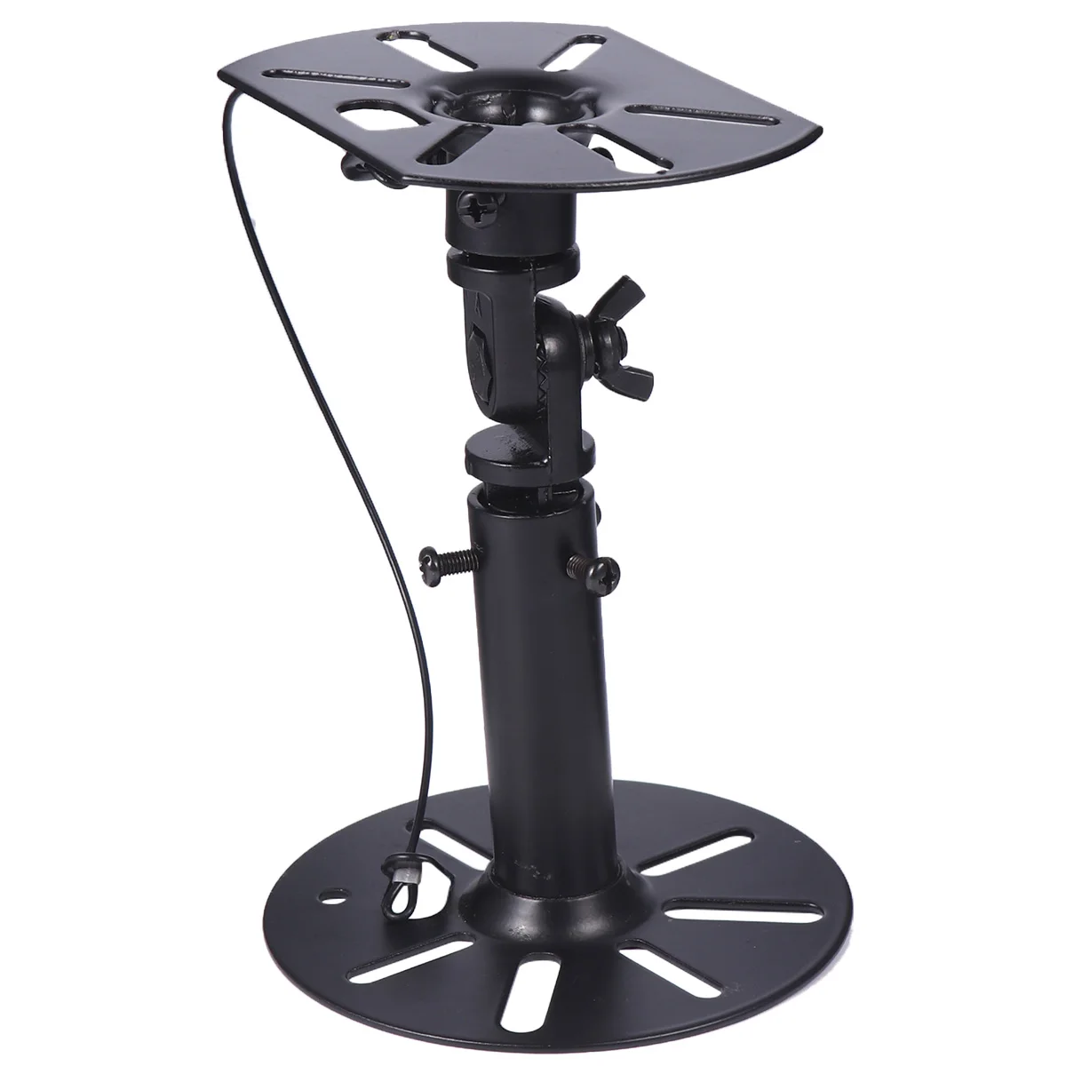 2 Stück Lautsprecherhalterung 360 °   Rotation 180° °   Lautsprecher Wandhalterung Rack Tilt Universalhalter für Heimkino Satelliten-Soundbar