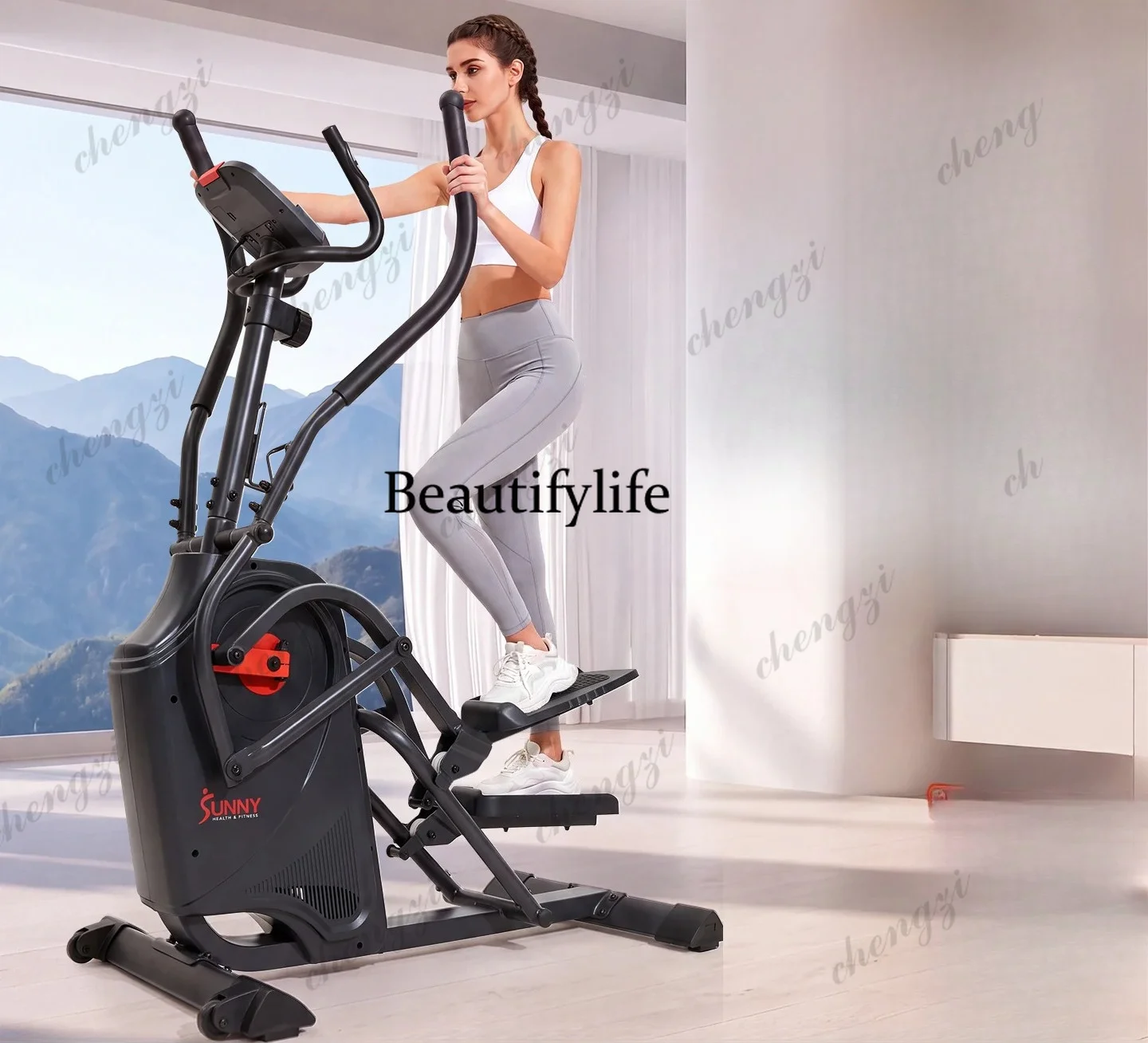 Mountaineering elliptical machine Home climbing machine Indoor stepper Fitness equipment Fat burning Slimming shaping