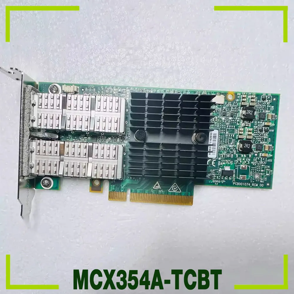 

MCX354A-TCBT для Mellanox ConnectX-3 10GigE CX354A 40G двухпортовая сетевая карта