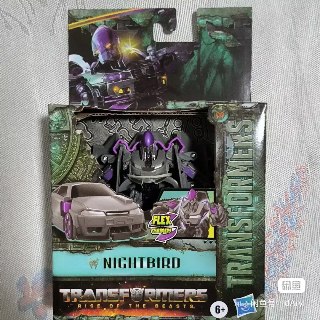 Takara Tomy Hasbro Transformers Legacy Armada Universe NightBird Evolution Voyager Action Figure Robot Collection Hobby Speelgoed 15cm