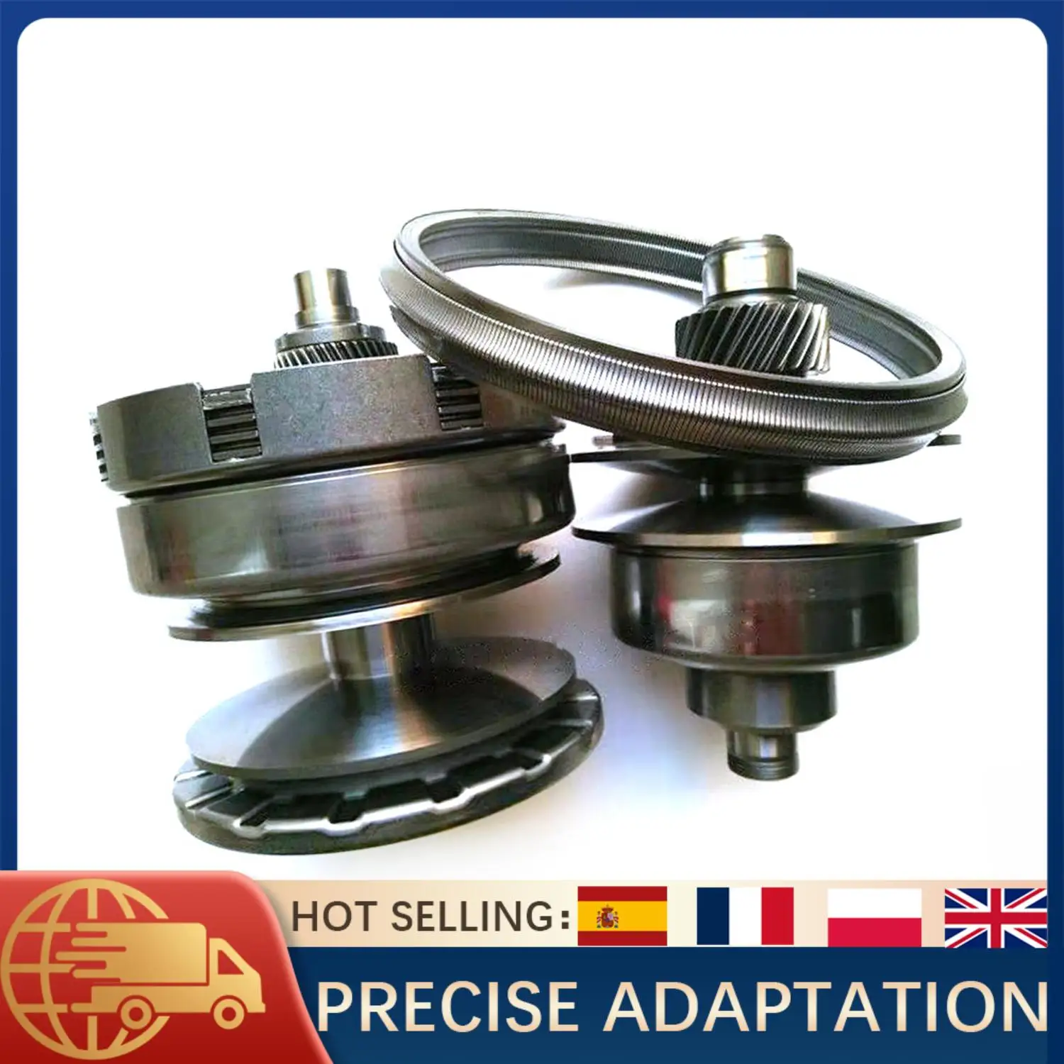 

1 комплект шкива трансмиссии CVT в сборе и ремень для Mini Cooper 2002-2008 1,4 л 1,6 л VT1 комплект вариатора замена 901086
