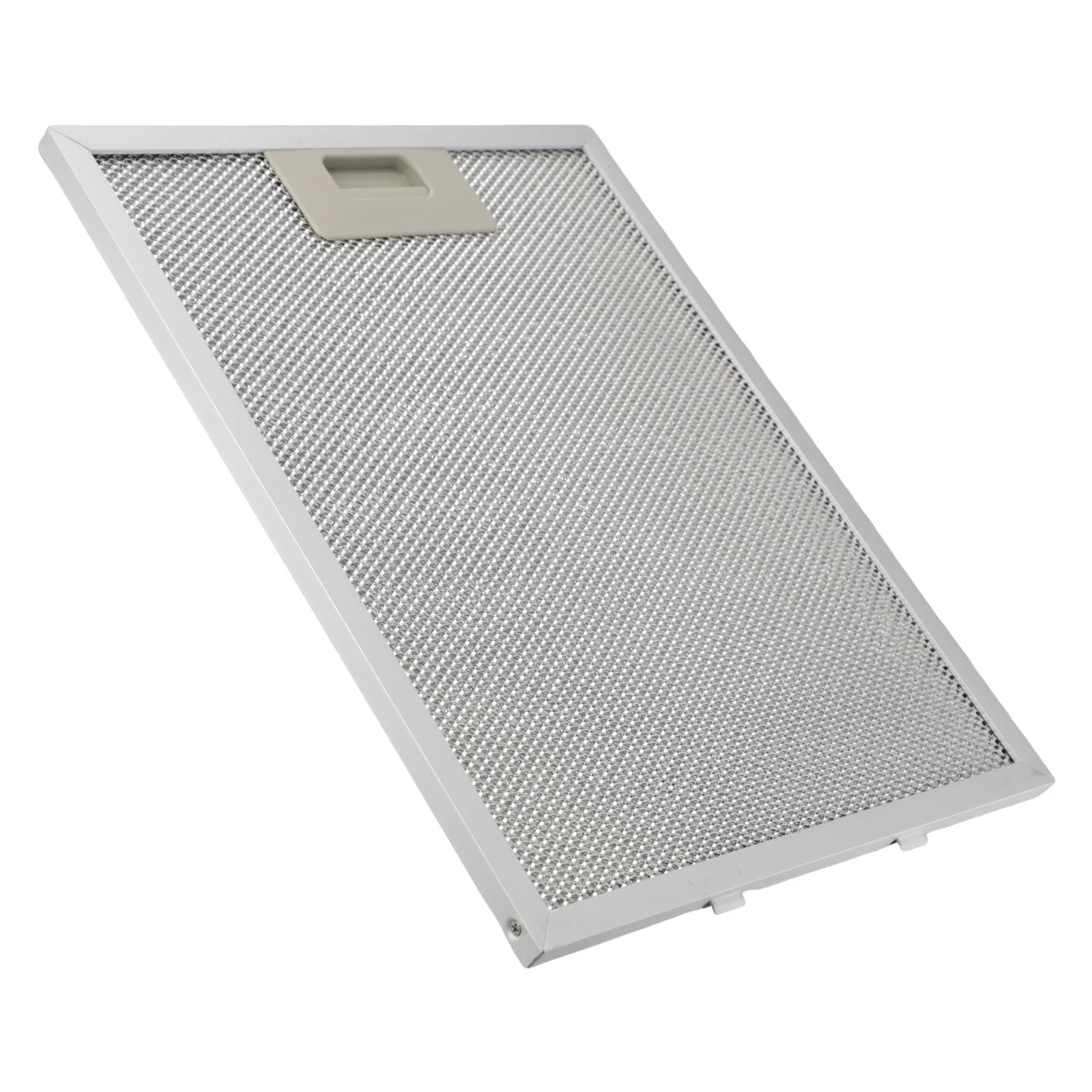 Filtro de acero inoxidable plateado, 250X310mm, adecuado para campana extractora, succión de escape, filtro de campana extractora de grasa de Metal