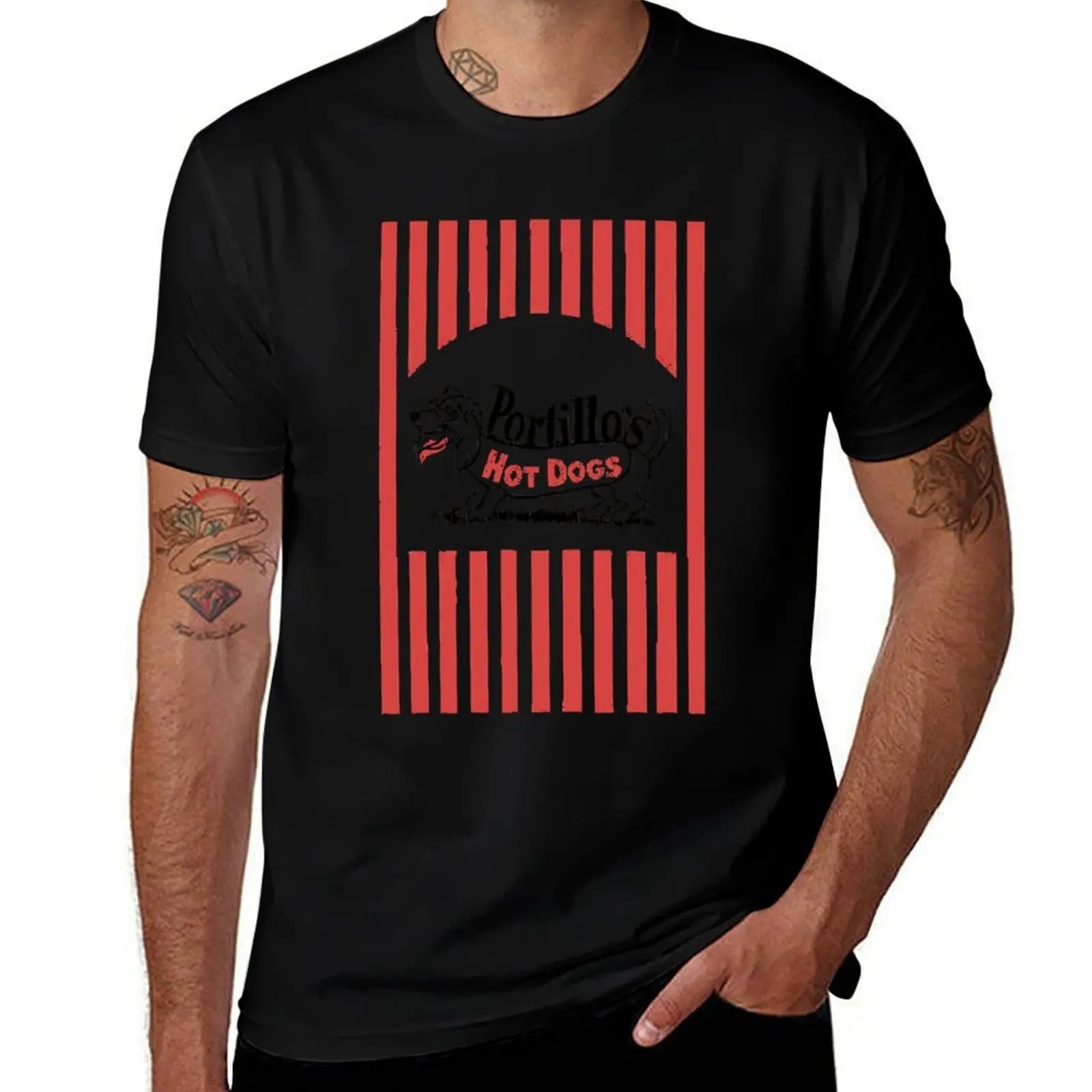 

Portillo's 02 T-Shirt Casual Holiday Short Sleeve Tee