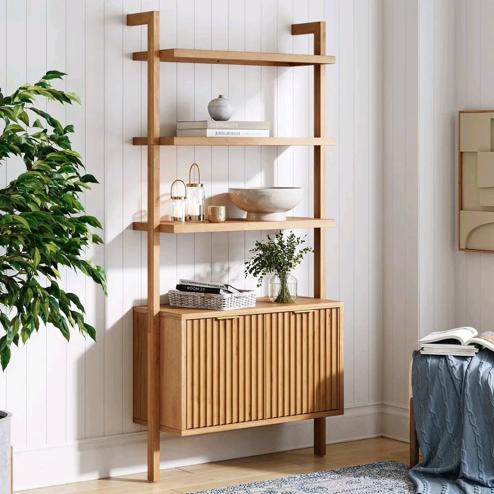 

Combohome Bookcase Display Racks Ladder Libreria Living Room Bookcases Book Shelf Wooden Shelves Home Library Furniture