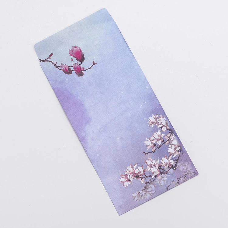 10pcs/lot Chinese Classical Retro Envelopes for Invitations Message Greeting Card Envelope for Write Postcards Gift Stationery