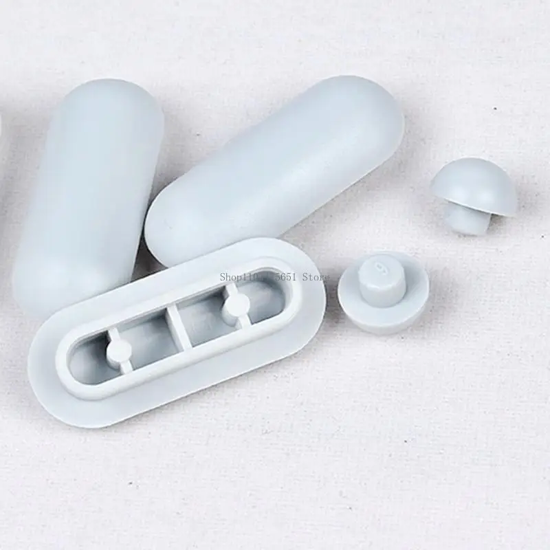 24 Pieces Toilet for Seat Bumper Buffer Protect Toilet for Seat from Water Non-s