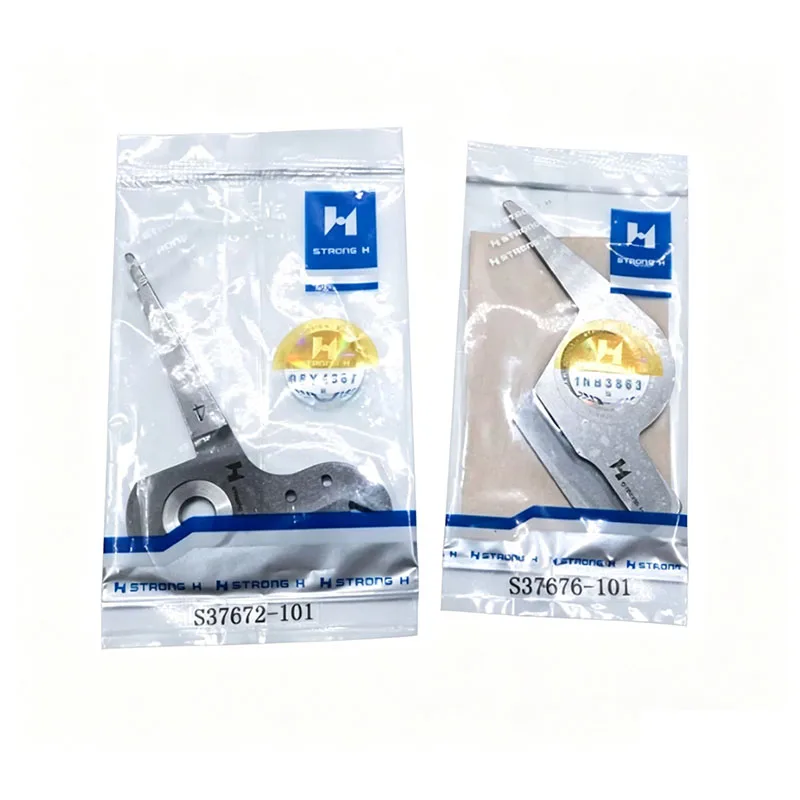 STRONG H S37672-101 Moving Knife & S37676-101 Fixed Knife Set Brother DH4-B980 B981 RH-9820 L4 Button Hole Sewing Machine Parts