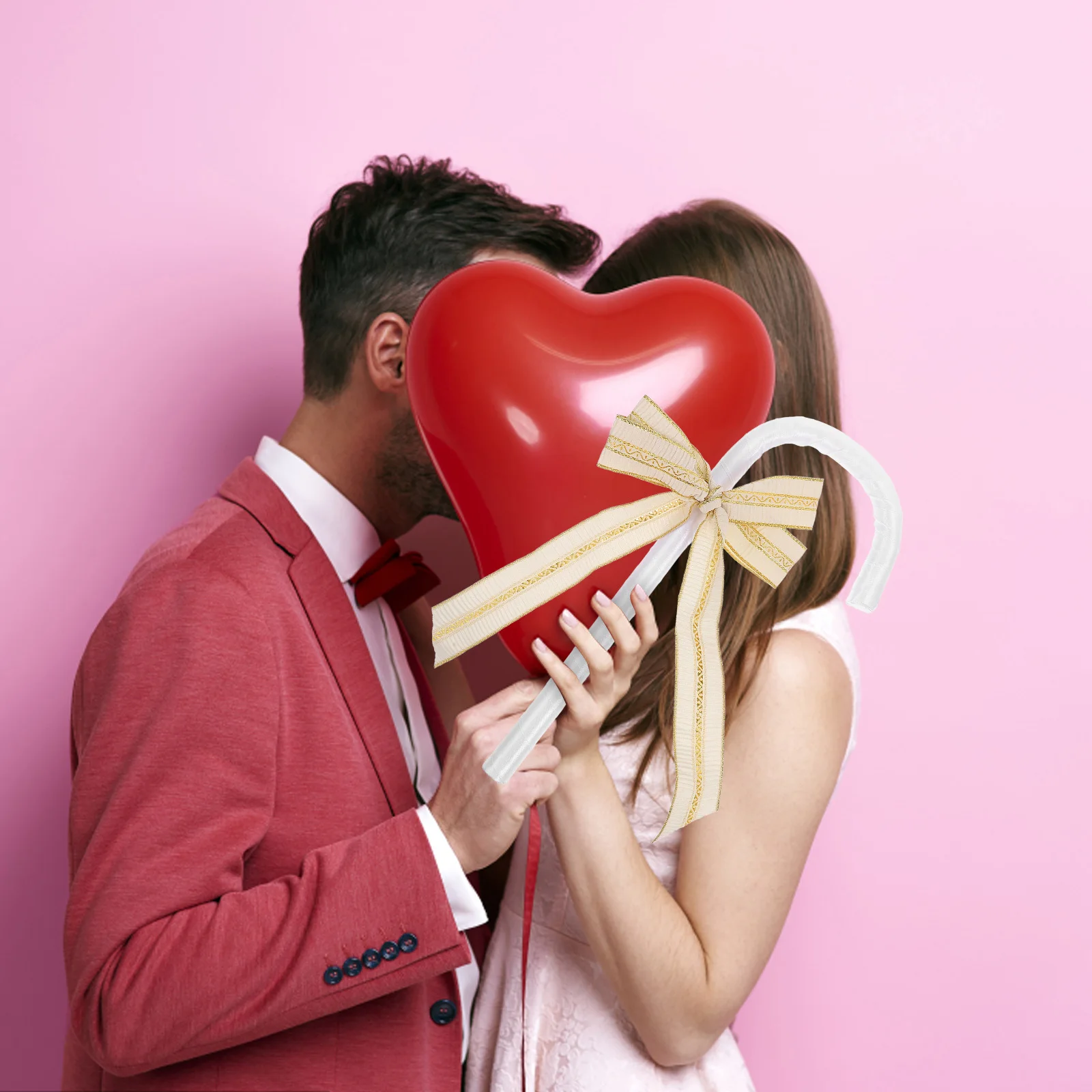 Bowknot زي قصب الزخرفية فستان أنيق الدعامة تأثيري حفل زفاف مرحلة الأداء كابينة تصوير التبعي