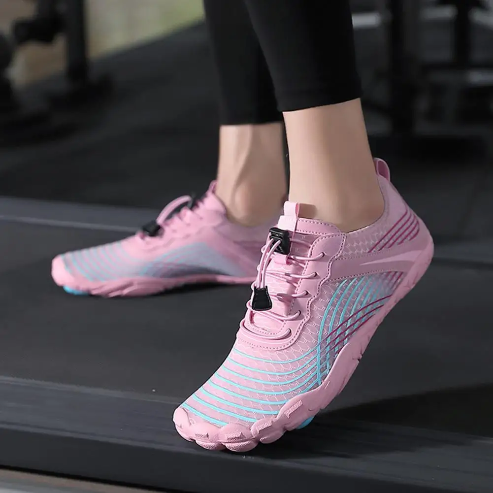 New Cushioning Running Shoes For Men Suitable Runners Lace Up Sports Women Non-slip Outdoor Athletic Male Sneakers Footwear ﻿