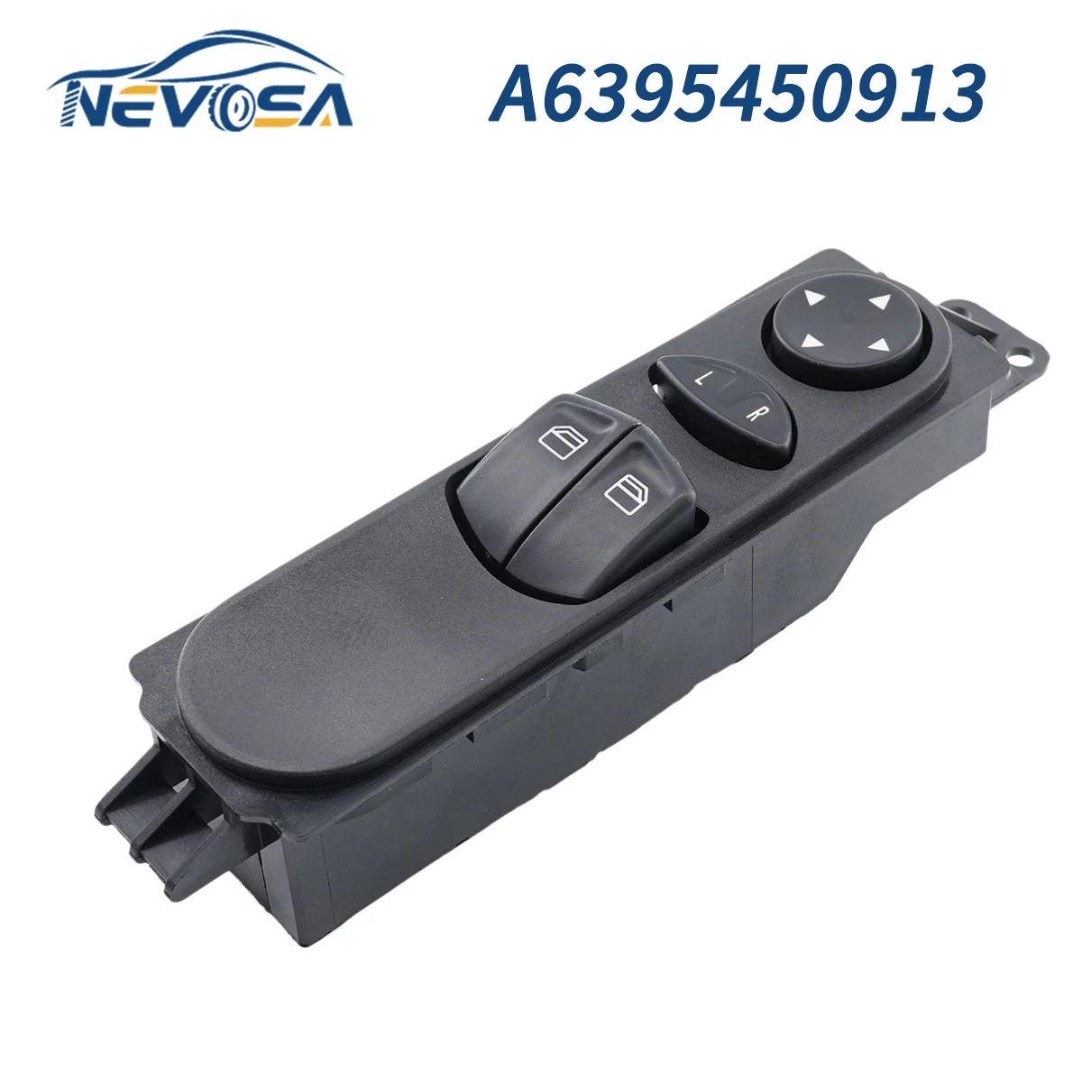 NEVOSA A6395450913 Car Power Window Switch Master Panel For Mercedes Benz W639 Vito Mixto Kasten 2003-15 A6395450113 6395450913