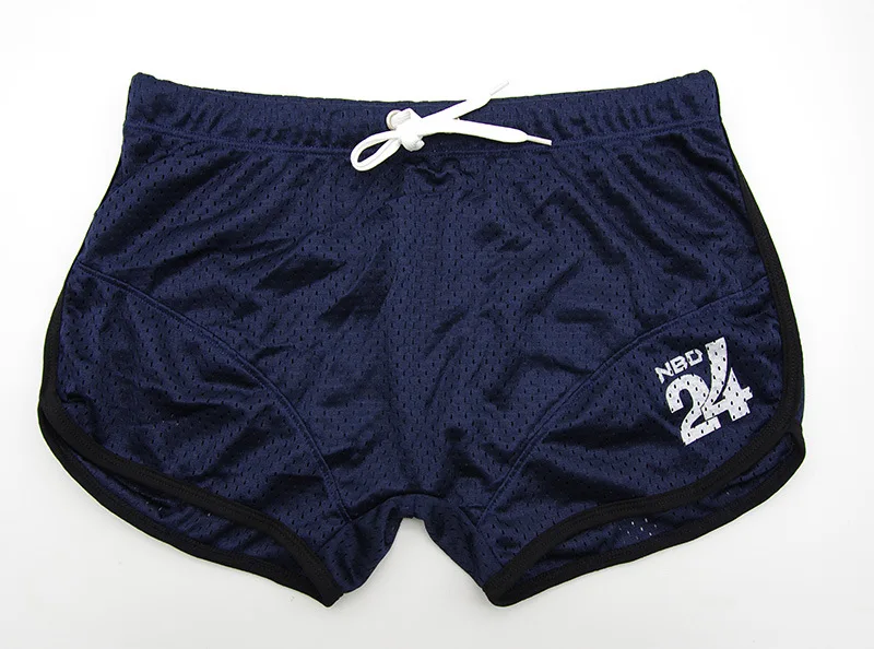 

Мужские сетчатые шорты-трусы с завязками на талии, дышащие, свободного кроя, для йоги, тренировок, повседневной носки