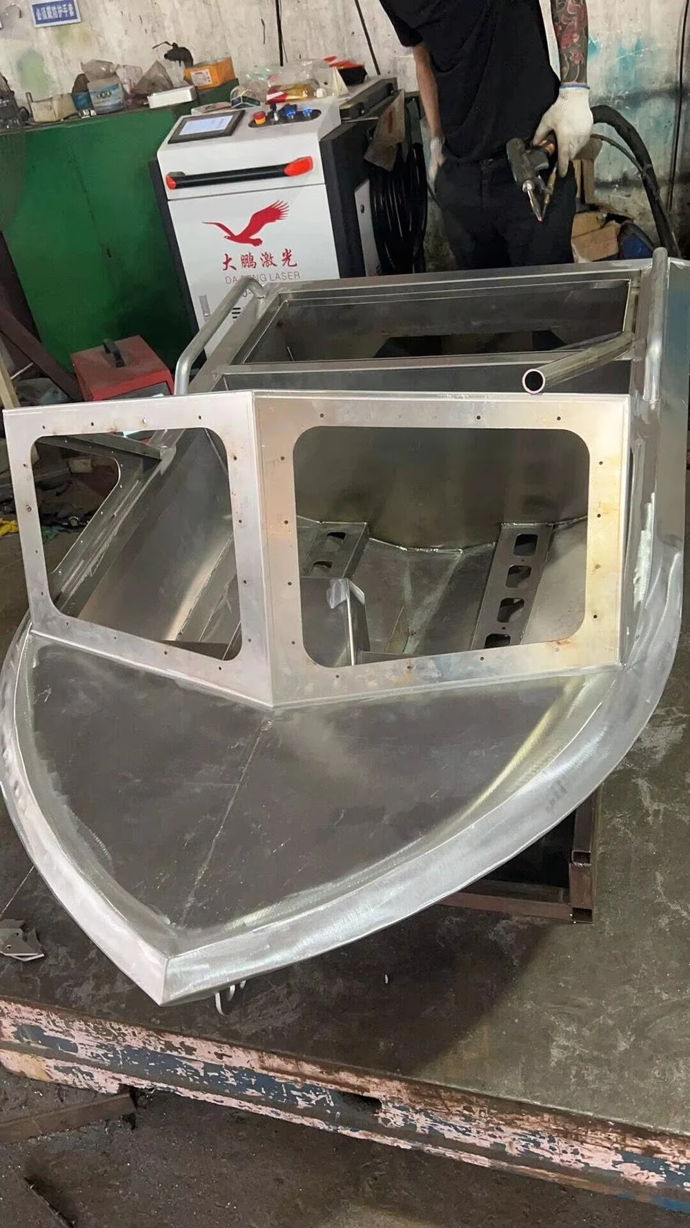 PERSONALIZZA ALUMINIO MINI JET BOAT VELOCITÀ VELOCITÀ BATTO ELETTRICO JET BOAT MANUFACTORE