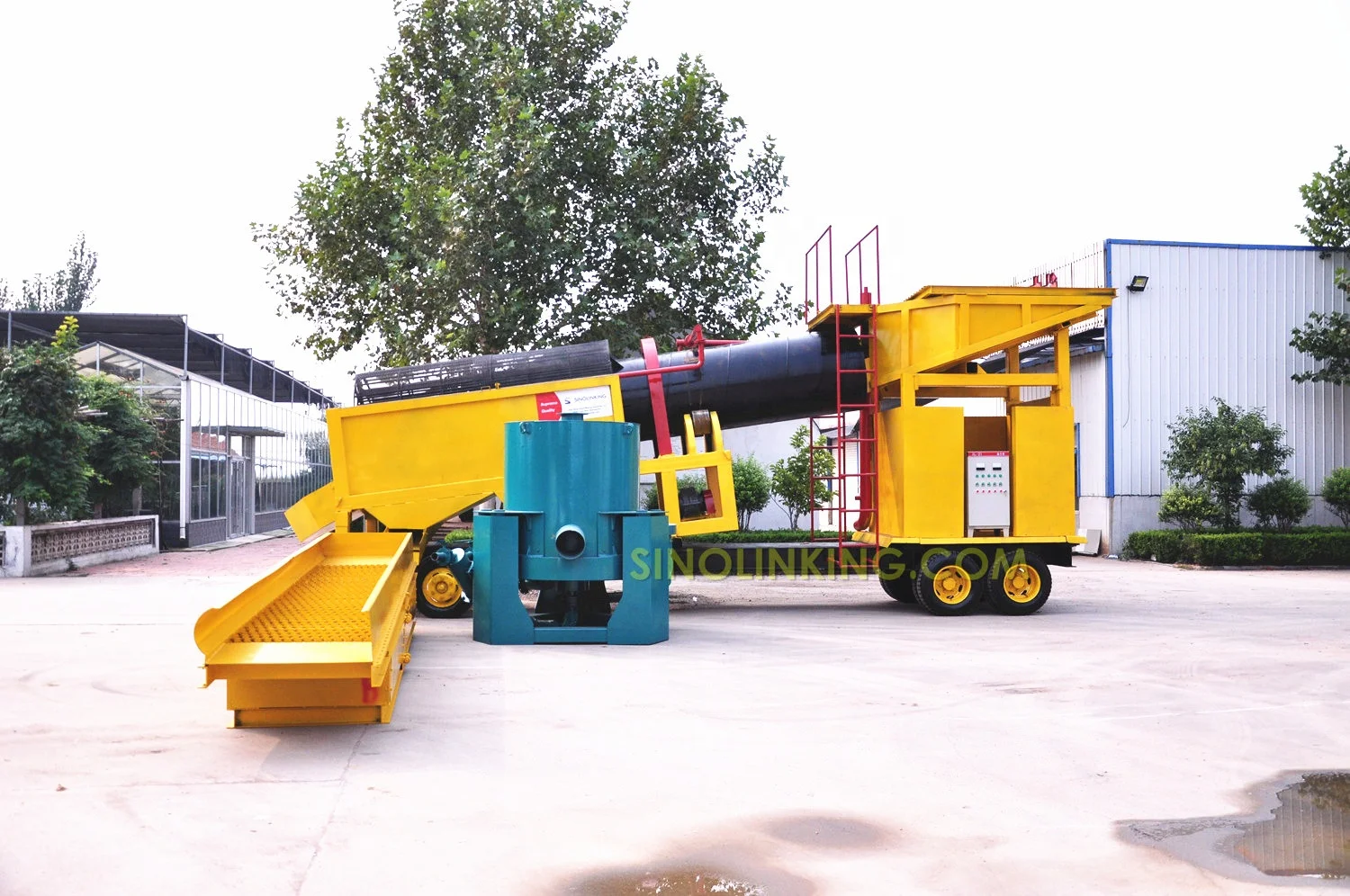 Mini Alluvial Gold Refining Mining Equipment Machinery
