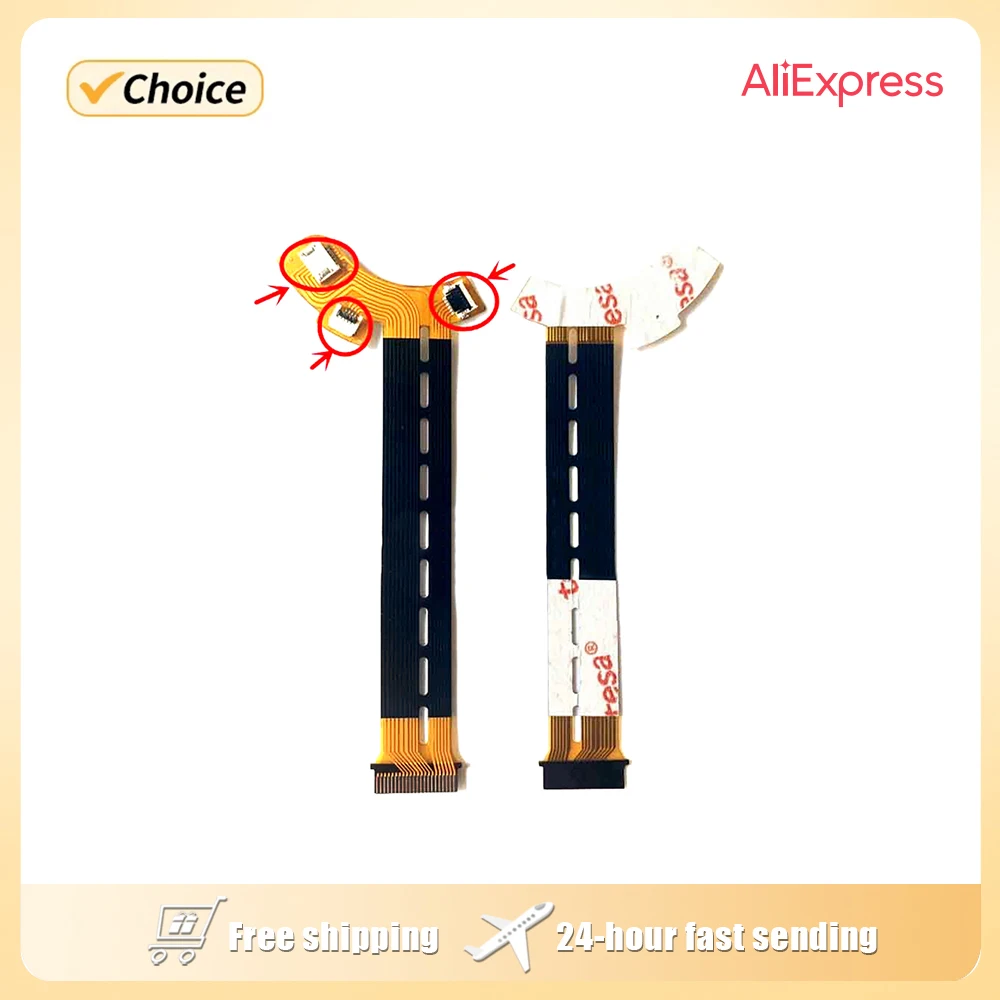 Kabel Flex apertur lensa baru untuk suku cadang reparasi VR F4.5-5.6 Nikon 1 NIKKOR 70-300mm 70-300mm